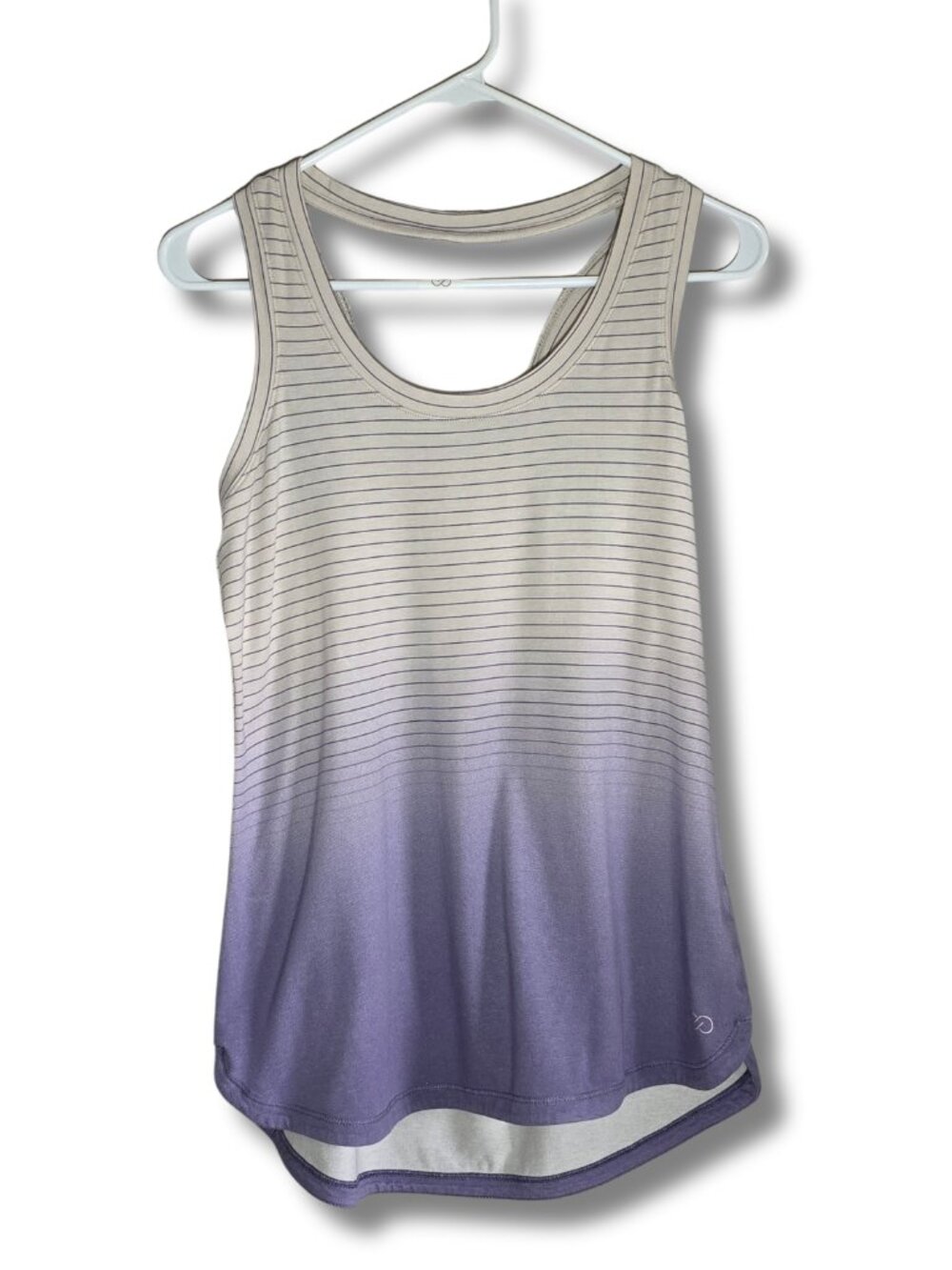 CALIA by Carrie Underwood Racer Back Sheer Panel Athletic Tank Women's Size M - Picture 2 of 8
